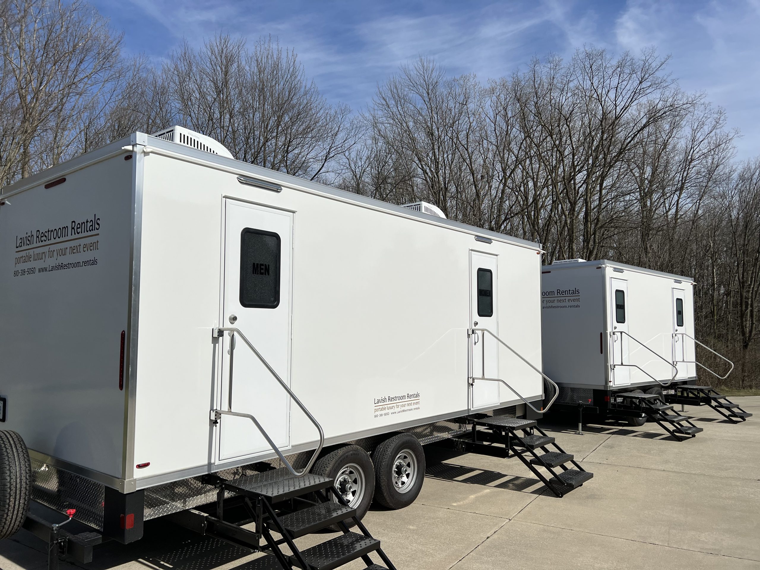 Lavish Restroom Trailers