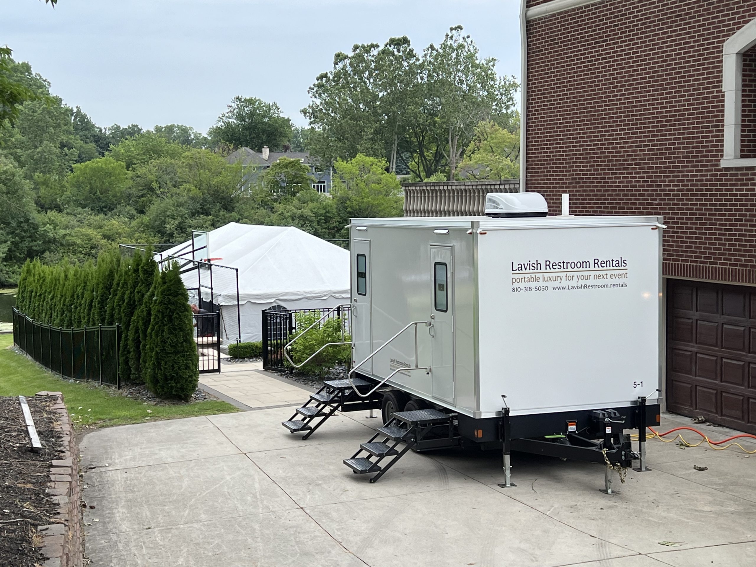 Lavish Restroom Trailer